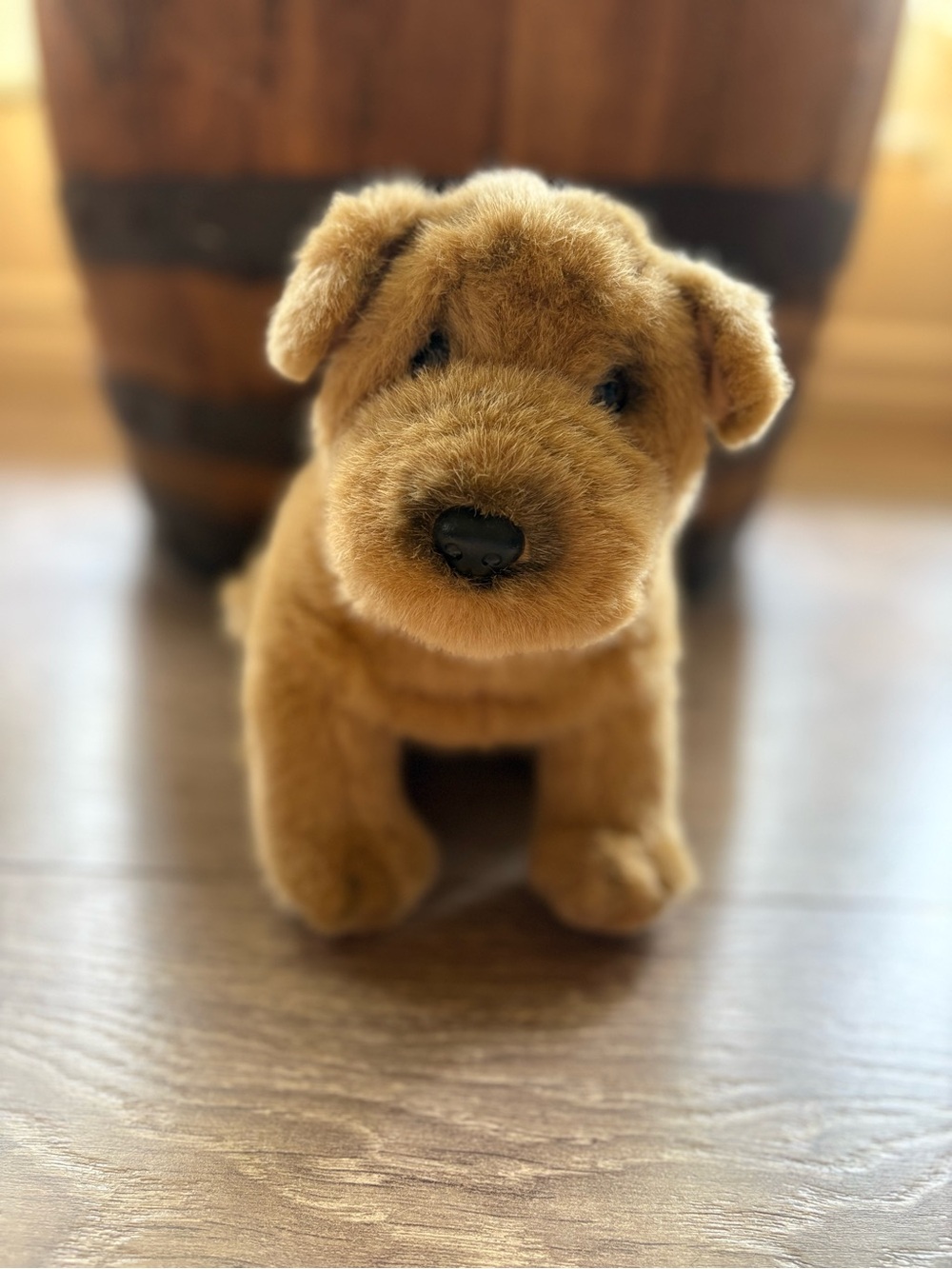 Vintage Russ Berrie Pugsley Dog Plush - Excellent Condition